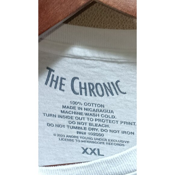 Dr Dre The Chronic Mens Short Sleeve Crew Neck T-Shirt 2XL - Picture 3 of 4